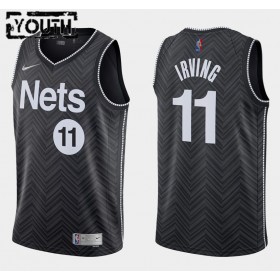 Barn Brooklyn Nets Tröja Kyrie Irving 11 2020-21 Earned Edition Swingman